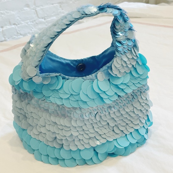 Viral Blue Sequin Mini Bag from TJMaxx - Picture 2 of 8